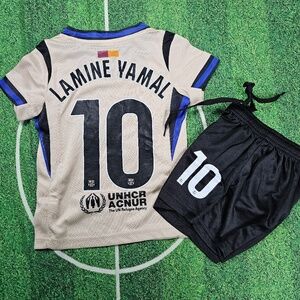 Barcelona Kids Soccer Jersey Kit Youth/Barcelona jersey/ Jersey and Shorts